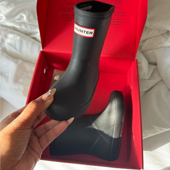 Black hunter boots toddler - Picture 1 of 2